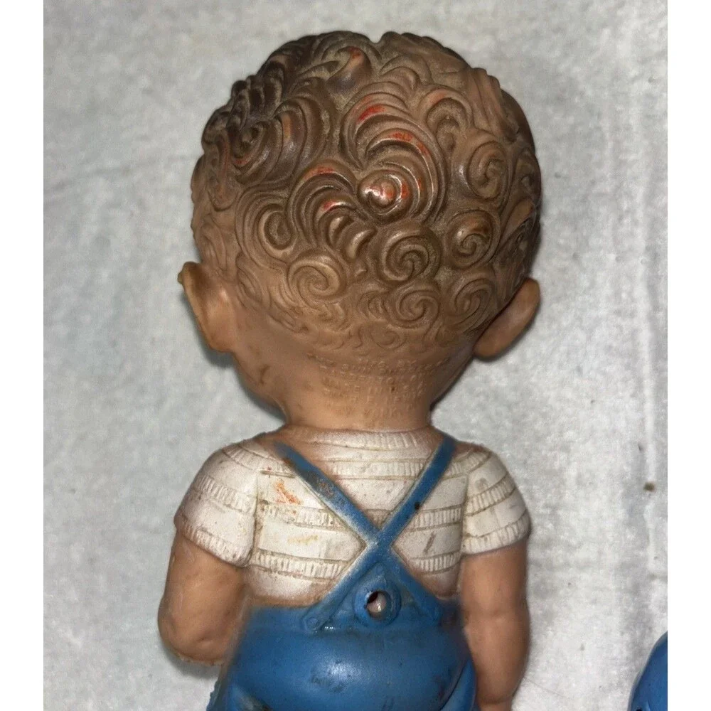 Two Vintage Dolls Pinocchio Disney Ruth Newton Doll Rubber Toy Read. CH
